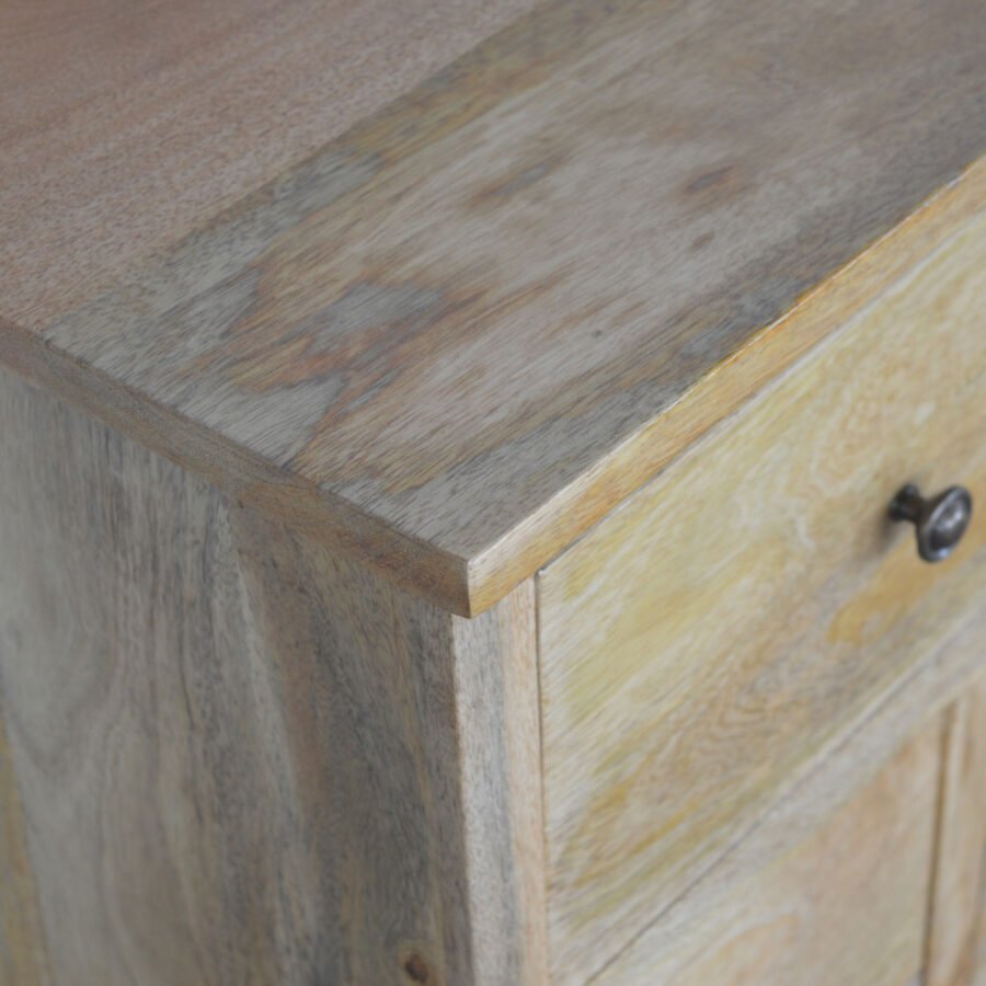 Oak-ish Solid Wood 8 Drawer Chest - Shady Oak and Ivory