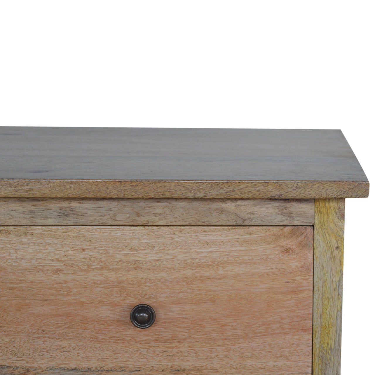 Oak-ish Solid Wood 8 Drawer Chest - Shady Oak and Ivory