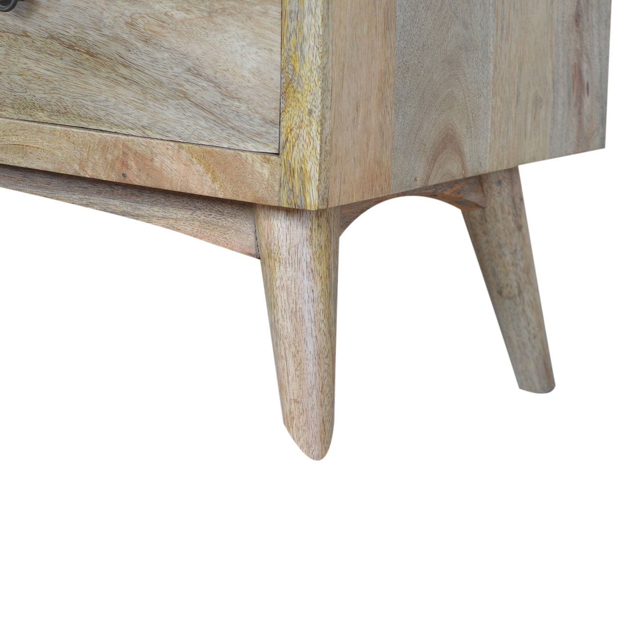 Oak-ish Solid Wood 8 Drawer Chest - Shady Oak and Ivory