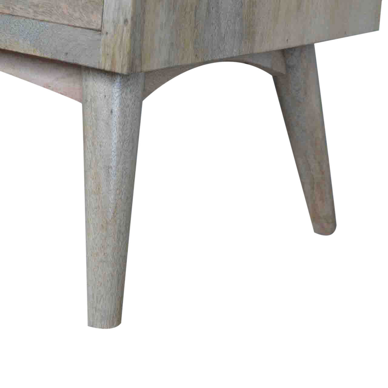 Nordic Style 2 Drawer Coffee Table - Shady Oak and Ivory