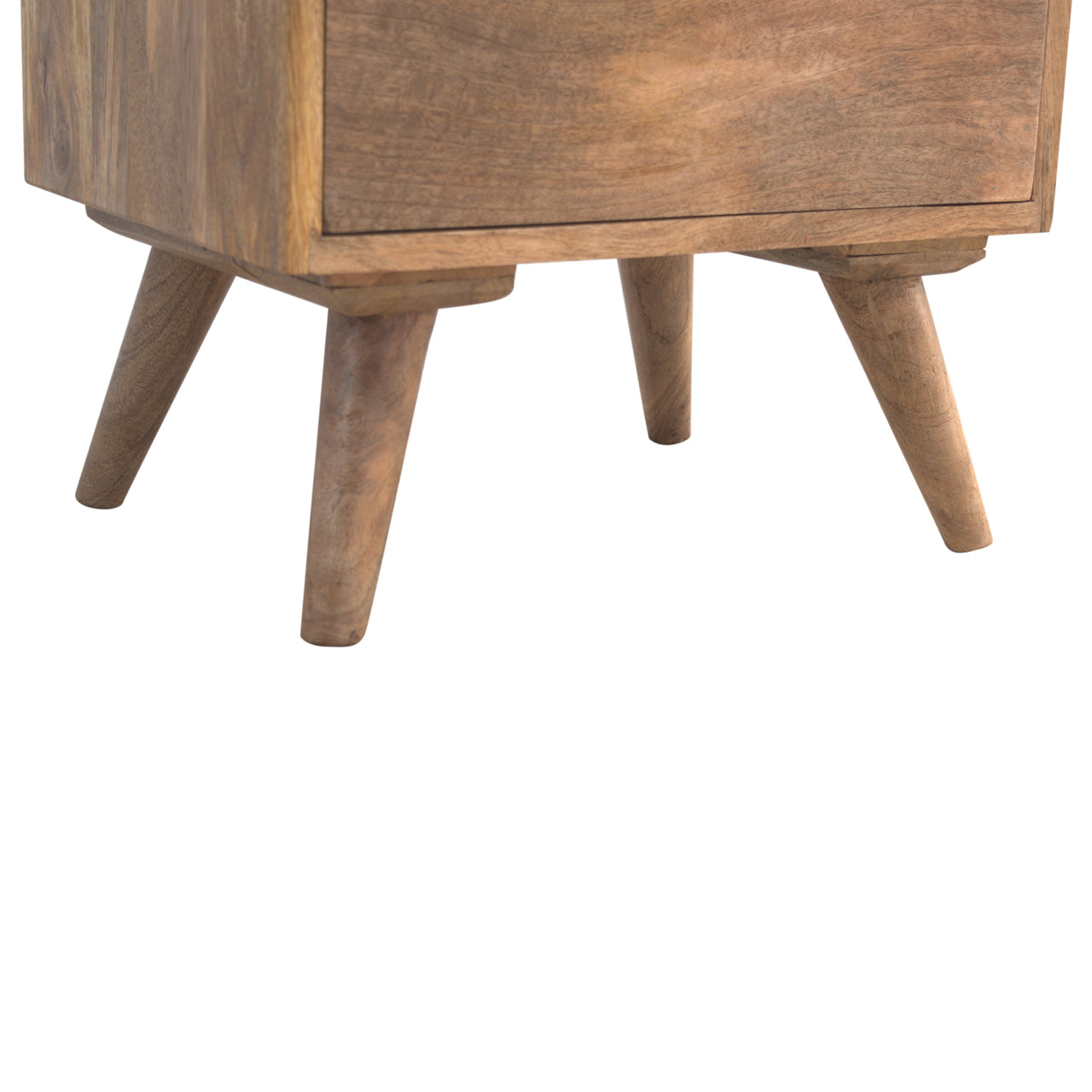 3 Drawer Gallery Bedside - Shady Oak and Ivory