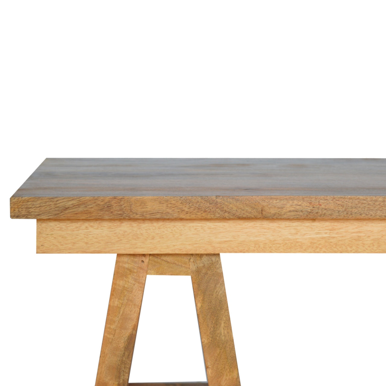 Trestle Retail Open Display Unit - Shady Oak and Ivory